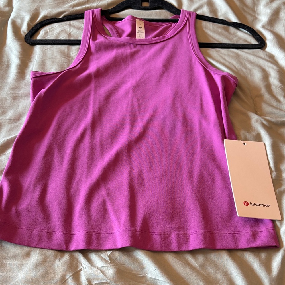 NWT lululemon athletica Women's Pink Tank Top
